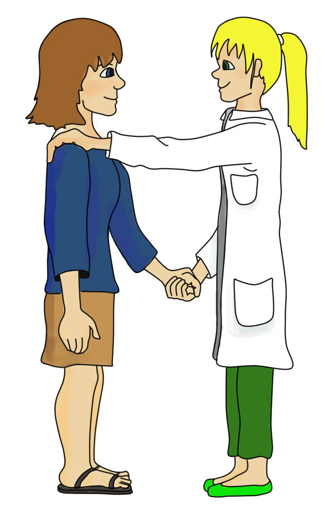 Première illustration de l'article 9 : Dans notre établissement, tout le monde a le droit au soutien.