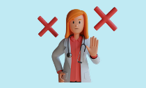illustration d'interdiction du médecin